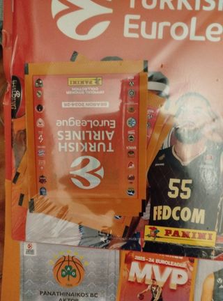 Álbum de stickers Euroliga de Baloncesto