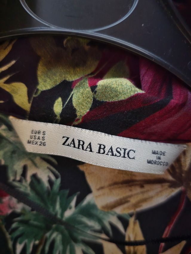 Camisa con flores mujer