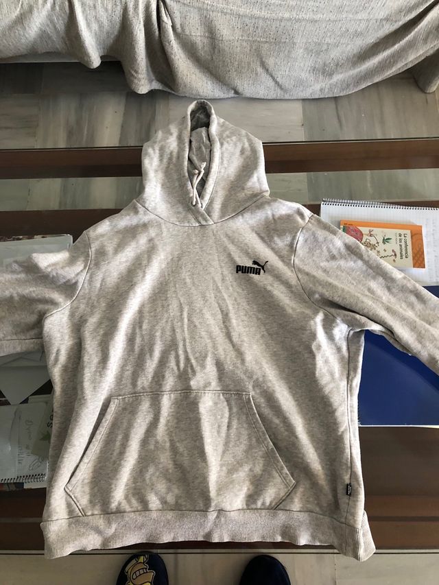Sudadera Puma color gris