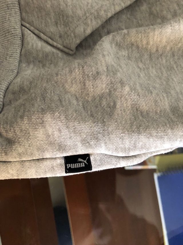 Sudadera Puma color gris