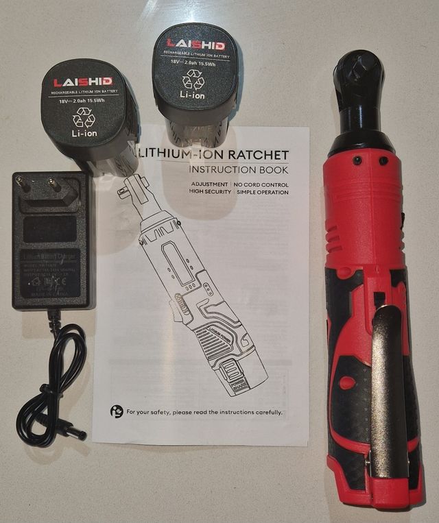 Carraca bateria 18 voltios