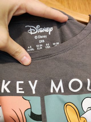 Camiseta Disney algodón
