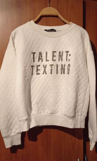 Sudadera acolchada Bershka