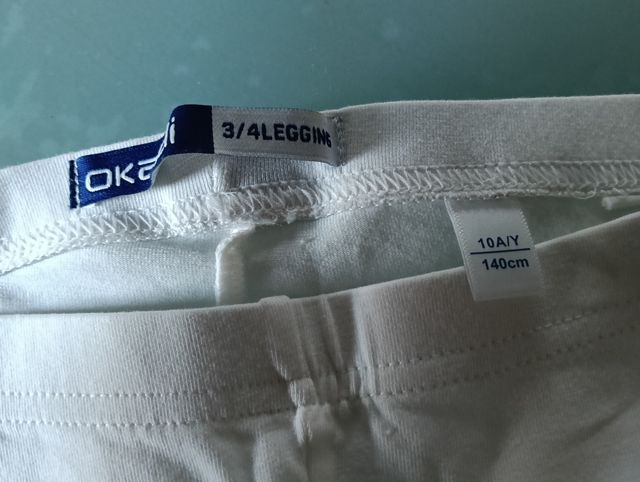 Leggins ragazza 10 anni 3 quarti