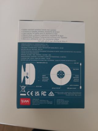 Cassa musica per doccia legami