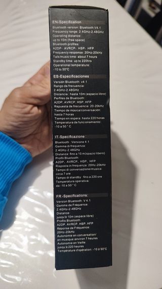 Cuffie Bluetooth sport 