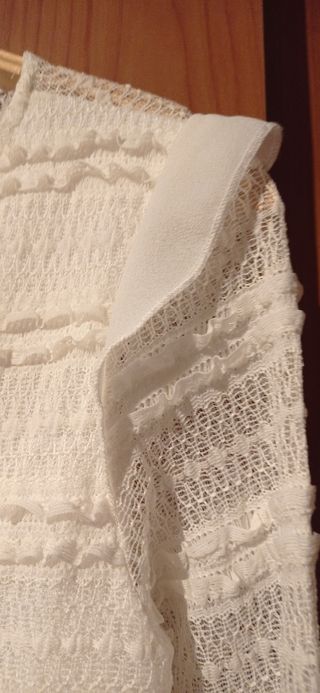 Camiseta encaje mujer Bershka