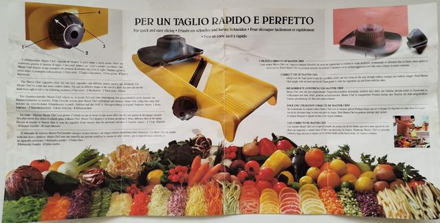 Juego Mandolina con varios accesorios