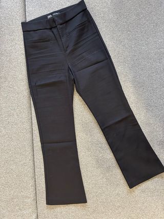 Pantalon de traje flare de Zara