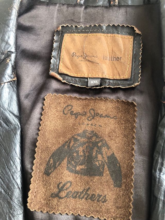 Chaqueta cuero viejo Pepe Jeans