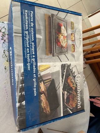Griglia con pietra ollare