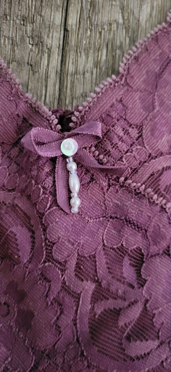 Camisón de tirantes largo T 44