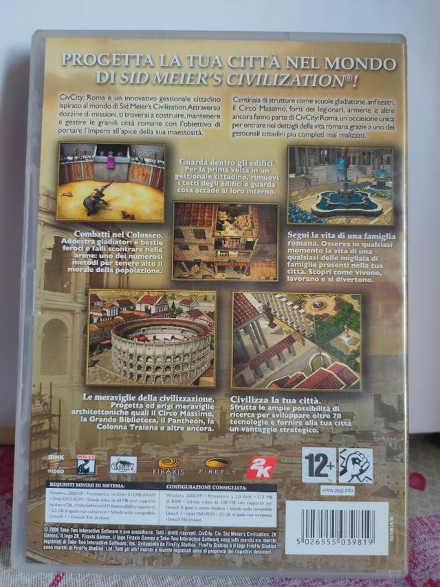 N 3 giochi PC serie Roma