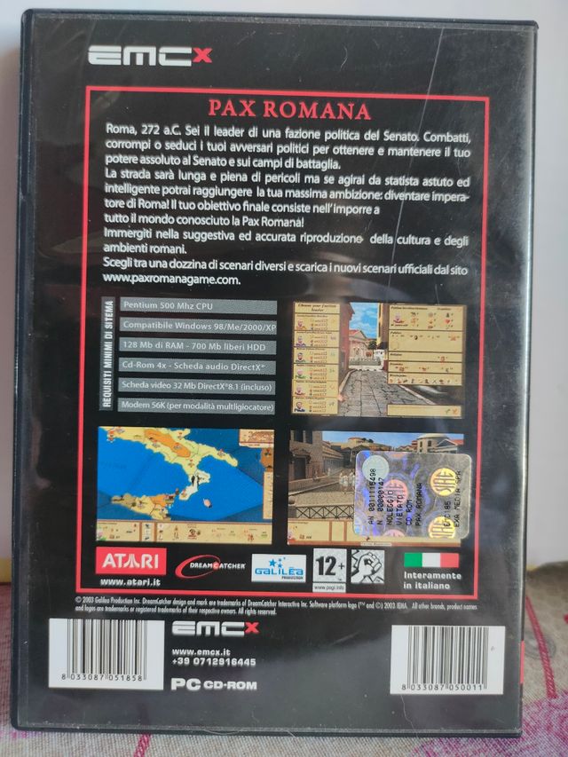 N 3 giochi PC serie Roma