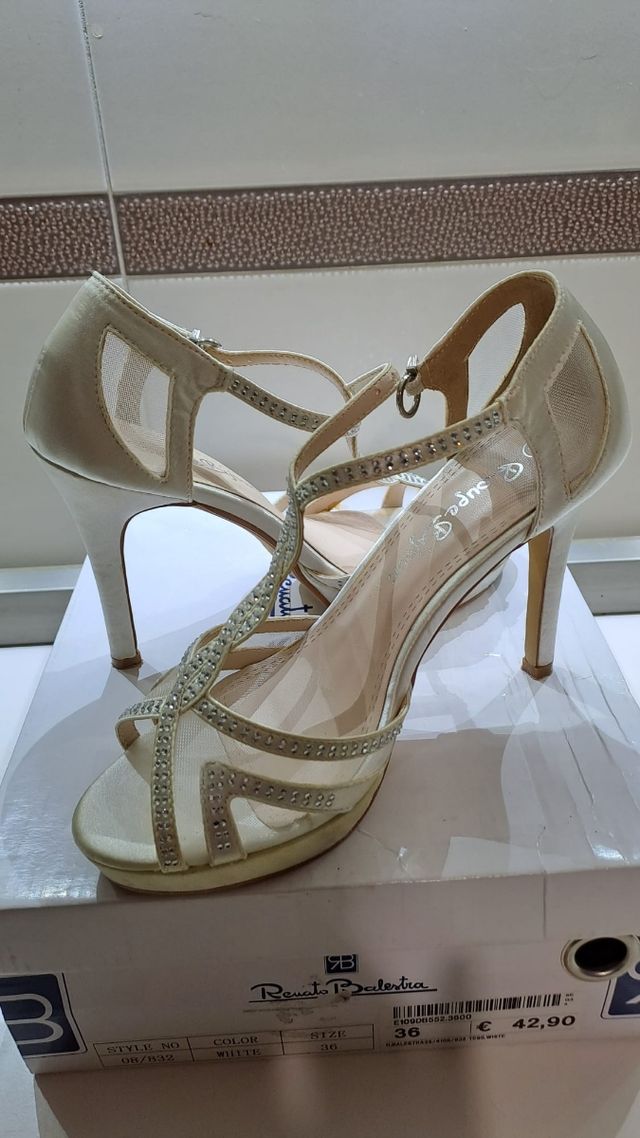 Sandali  donna con brillantini