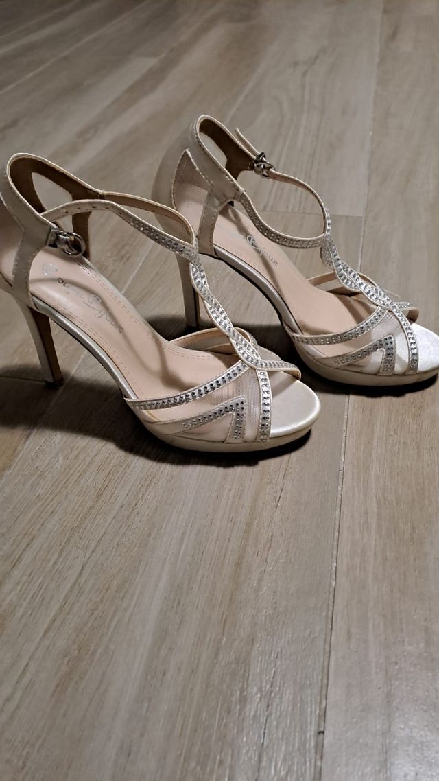 Sandali  donna con brillantini