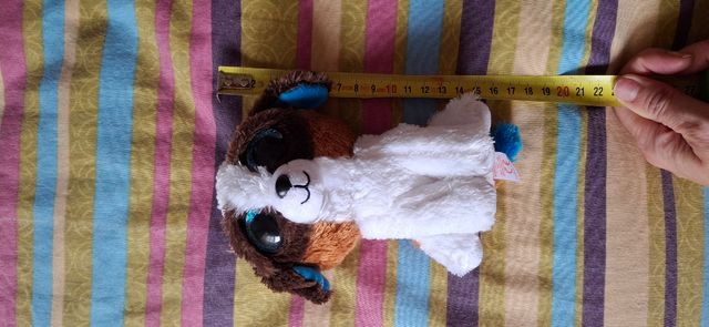 Perrito peluche precioso . No bajo más, gracias.