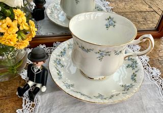 Set de té  de porcelana inglesa Royal standard