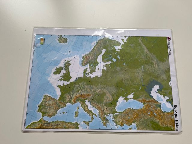 Mapa político/físico europa