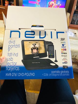 Dvd portatil 9 pulgadas