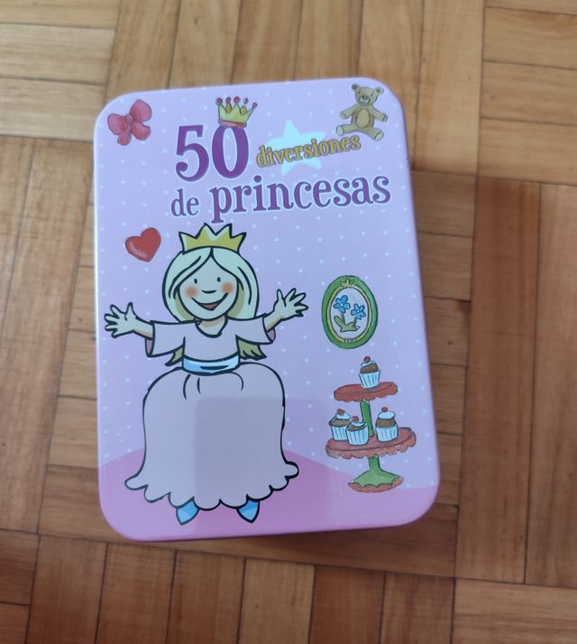 Tarjetas de 50 diversiones de princesas