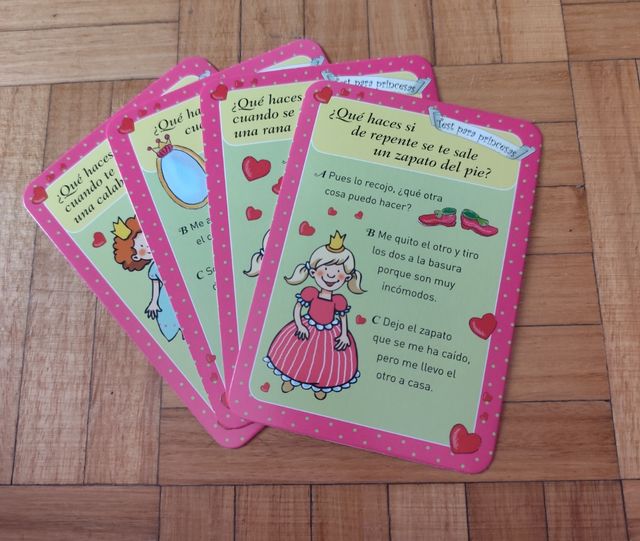 Tarjetas de 50 diversiones de princesas