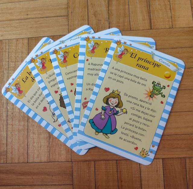 Tarjetas de 50 diversiones de princesas