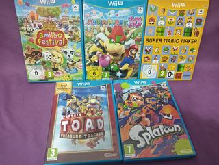 Juegos Nintendo wii u 10 unidad
