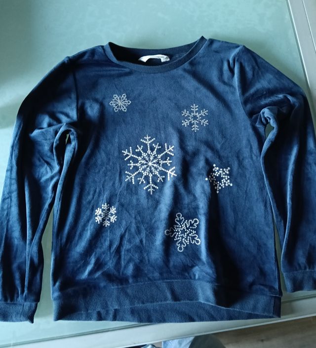 Felpa ciniglia bambina 10 anni