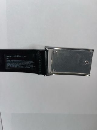 Cinturon cuero negro Calvin Klein