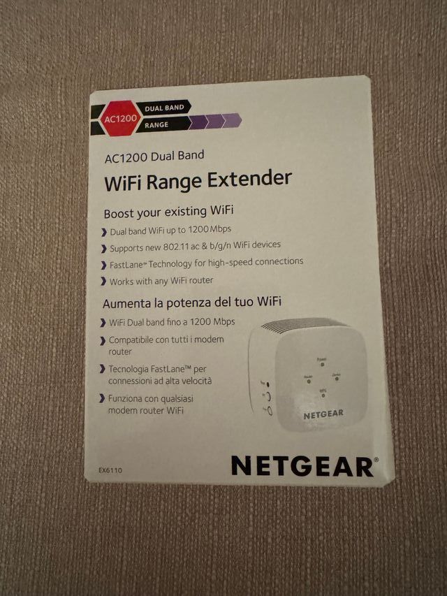 Router Netgear Ex6110-wi-fi range extender