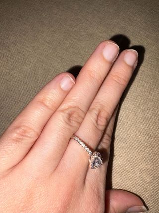 Anillo Pandora y Colgante Corazon de Circonitas 