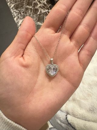 Anillo Pandora y Colgante Corazon de Circonitas 