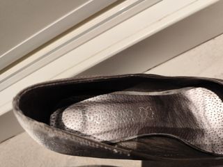 Zapatos salón gris  T-36