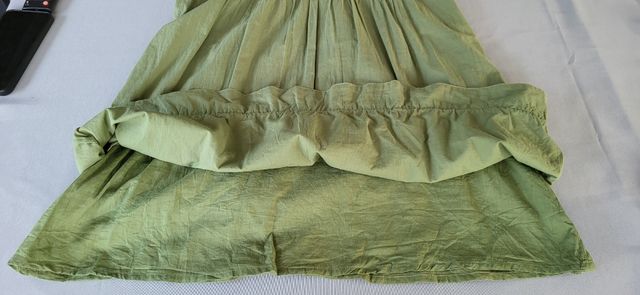 Vestido verde T 44 Flamenco