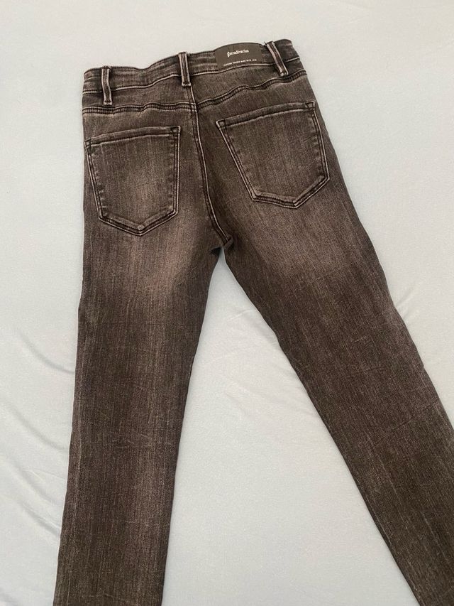 Jeans skinny Stradivarius grigio EUR 34 / IT 38