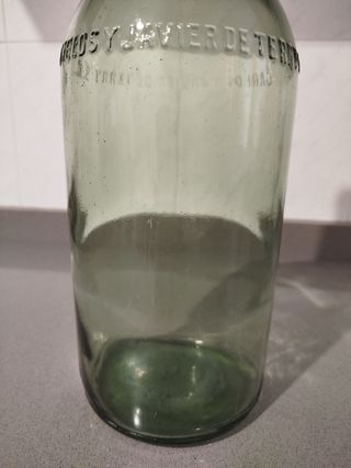 Botella Vintage "Carlos y Javier de Terry S.L."