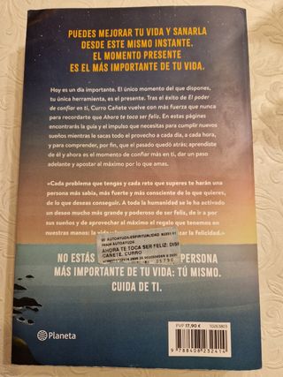 Libro Ahora te toca ser feliz de Curro Cañete