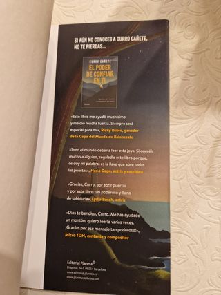 Libro Ahora te toca ser feliz de Curro Cañete