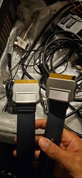 Lote de cables y conectores