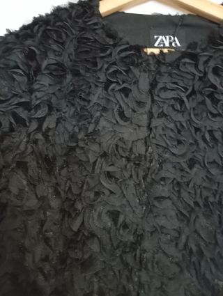 Cazadora textura Zara 