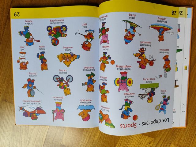 Libro Mis primeras 1000 palabras en inglés.