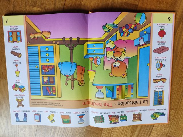 Libro Mis primeras 1000 palabras en inglés.