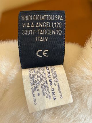 Peluche Trudi vintage