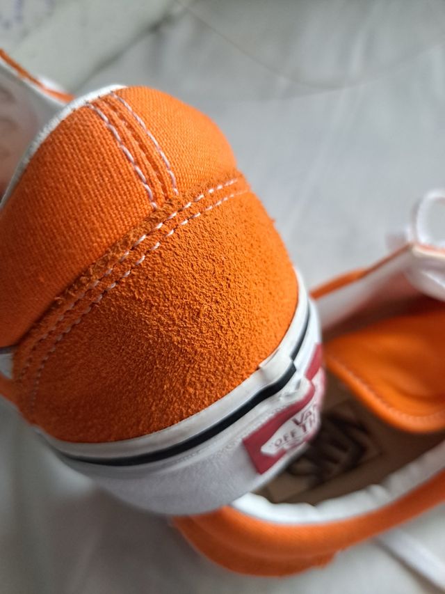 SCARPE DA GINNASTICA ARANCIONI VANS OLD SKOOL