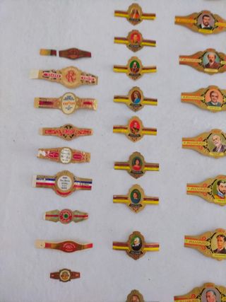 Lote vitolas variadas vintage, años 60 y 70.