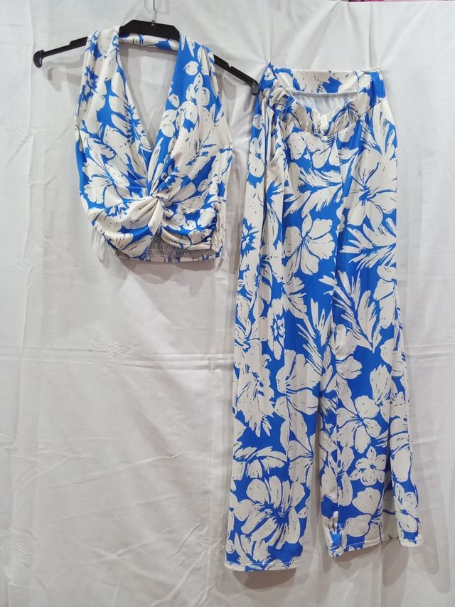 Conjunto de verano top y pantalón 