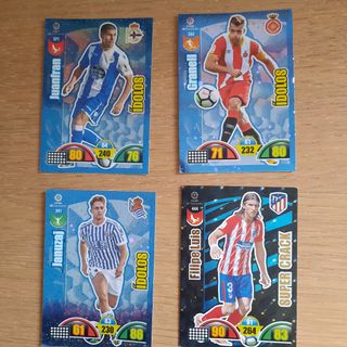 22 cromos liga 2017- 2018