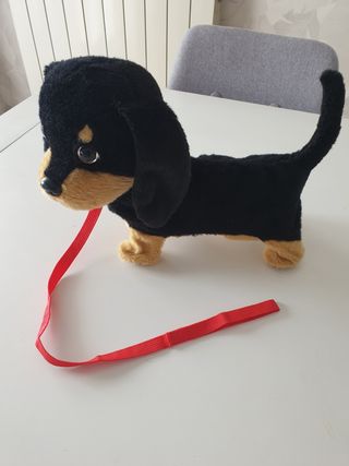 Perro peluche