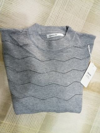 Maglione donna grigio nuovo 